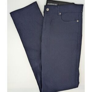 equestrian Breeches Riding Pants Women's Size Medium Navy Pockets Stretch USA
